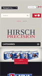 Mobile Screenshot of hirschprecision.com